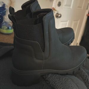 Black Chelsea Booties